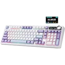 maho MIKIBY AJAZZ AK980 Mechanical Gaming Keyboard with Smart Display